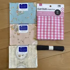 カットクロス 生地 はぎれ 5点 未使用品