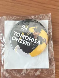 ソフトバンクホークス20周年記念ガチャ缶バッジ　大関選手