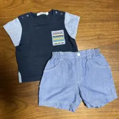 familiar Tシャツ＆ショートパンツセット