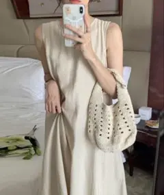ノースリーブワンピース