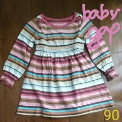 baby gap ボーダーワンピース♪