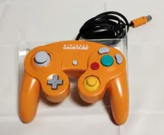 【動作良好】ゲームキューブ コントローラー　オレンジ