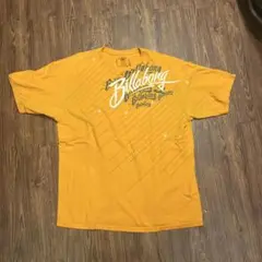 BILLABONG イエロー Tシャツ XL レア sk8 bboy rap