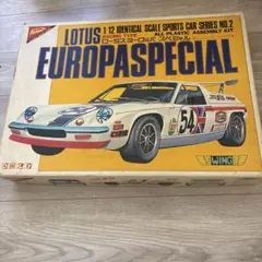 プラモデル組立説明書　ニチモ　ロータスヨーロッパ スペシャル ウイング 日本模型(ニチモ)|【送料無料】1/12 ロータスヨーロッパ