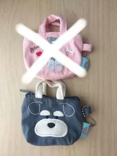 シュナとボブ　ミニチュアトートキーホルダー　　タール