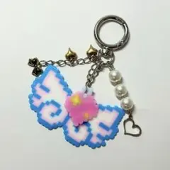 【#suzu_piece】天使の羽キーホルダーチャーム