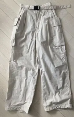 最終値下げ★PHEENYフィーニー コットンナイロンパンツ PHEENY/NYLON TAFFETA MILITARY PANTS(GRAY)