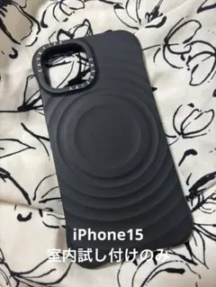 CASETIFY wave シリコン　iPhone ケース　ブラック
