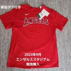 新品未使用　タグ付 ナイキ　エンゼルス　 スタジアム購入 大谷翔平　Tシャツ