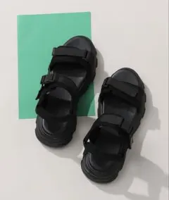 グローバルワーク　スニーカーソールサンダル　22cm