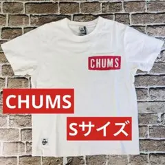 CHUMS ポケット付き Tシャツ ホワイト Sサイズ
