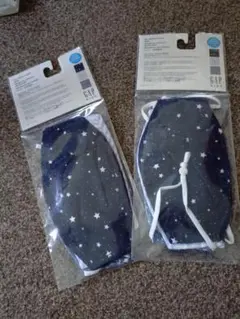【セット価格】GAP子供用布マスク ボーダー柄1種▪️星柄2種 3枚入り