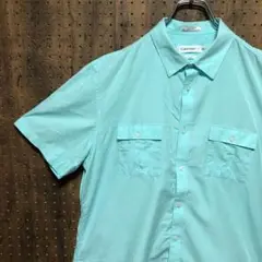 Calvin Klein　カルバンクライン　半袖　ワークシャツ　L SMA430