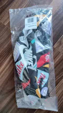 NIKE ナイキ ロゴ 総柄 ヘリテージ ボディバッグ ブラック 3Lショルダー
