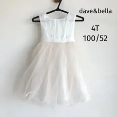 Dave&Bella チュールワンピース 4T 100/52