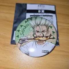Dr.STONE ぷちくじ　バーベキュー　缶バッジ　石神千空
