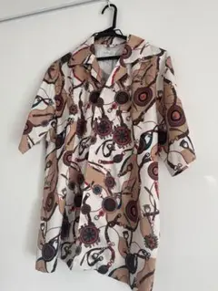 Mサイズnilwayメンズシャツ 半袖 多色模様
