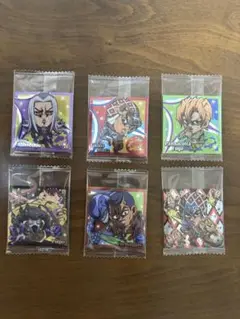 ジョジョシールウエハース6枚セット