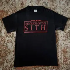 00s ヴィンテージ スターウォーズエピソード3 ロゴTシャツ オフィシャル
