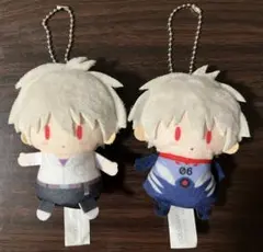 エヴァンゲリオン 渚カヲル フィンガーマスコット セット