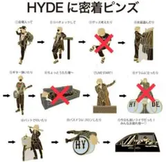 2025年最新】hydeに密着ピンズの人気アイテム - メルカリ