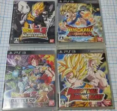 ドラゴンボールZバトルオブZ+バーストリミット+アルティメット+レイジング 4本
