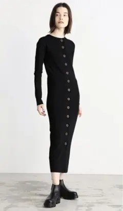 BIOTOP購入、 BY MALENE BIRGER SALLEY ボタンワンピ
