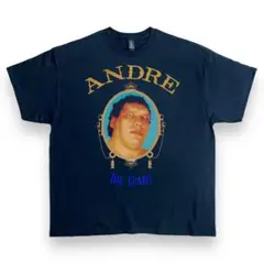 アンドレ・ザ・ジャイアント プロレス【Lサイズ】Tシャツ ブラック