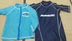 ラッシュガード　110　100　2枚　セット