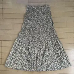 美品！UNIQLO×INES☆ツイストプリーツロングスカート　L