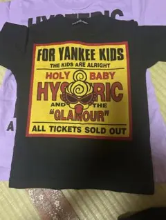 HYSTERIC 黒 Tシャツ FOR YANKEE KIDS