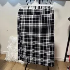 膝丈　ラメ入りスカート　　キャバ