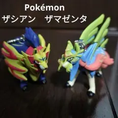 ポケモン　スイングコレクション　ザシアン　ザマゼンタ　ガチャ　キーチェーン
