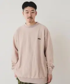 BEAMS ONEITA Pigment Dye Crewneck Sweat
