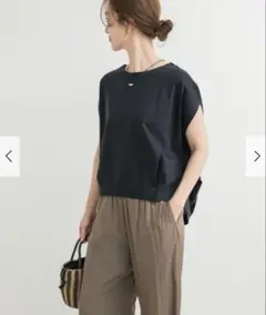 DOORSコットンバックタックフレンチプルオーバー