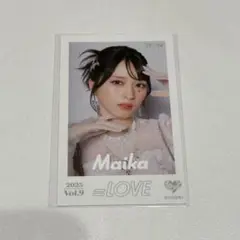 イコラブ　佐々木舞香　vol.9ミニフォト　絶対アイドルやめないで