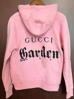 美品 GUCCI Garden ピンク パーカー