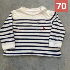 Ralph Lauren ボーダー　長袖 トップス 6M