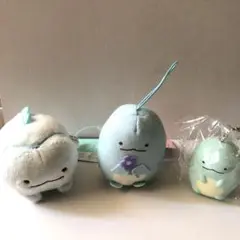 すみっこ、ちびマスコット３点(トカゲ)