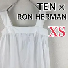 TEN×RON HERMAN テン ロンハーマン ノースリーブワンピース XS