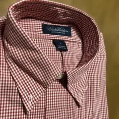 【未使用品】USA製 ブルックスブラザース ギンガムチェック シャツ Ｍ