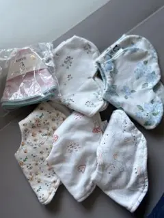 Komy スタイ・よだれかけ 3枚セットとそのた３枚セット