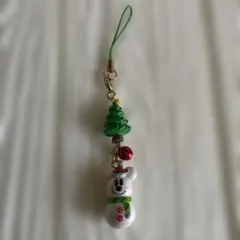ミッキー クリスマス ストラップ