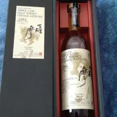 最終値下マルス本坊酒造 ヴィンテージ薩摩 トリプルカスク1984 限定1752本