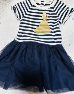 GAP × Disney ストライプワンピース105cm 4y