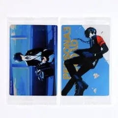 ペルソナ3 P3R ウエハース カード ノーマル SP箔押し 主人公 2枚セット