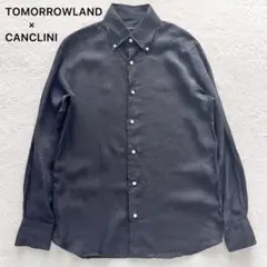 美品✨TOMORROWLAND CANCLINI リネンシャツ ボタンダウン