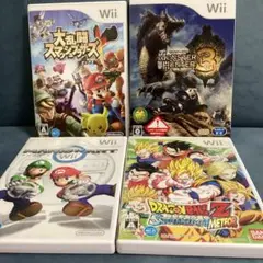 Wii ゲーム ソフト 4本セット