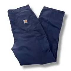 carhartt 00s 古着 ペインターパンツ ライトダック ネイビー W38