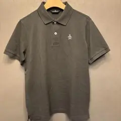 Munsingwear マンシングウェア　ダークグレー ポロシャツ　サイズＬ